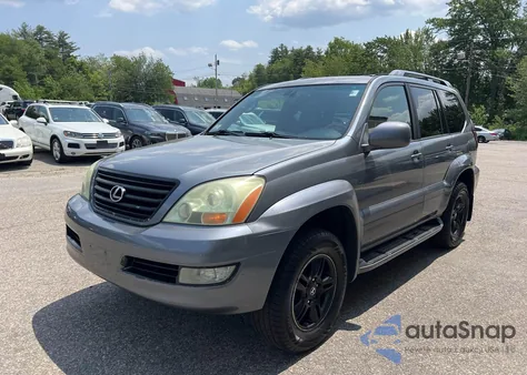 2004 Lexus Gx 470 from USA, damaged, VIN JTJBT20X940060144